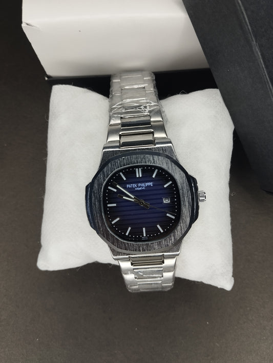 Patek Phillep blue Semi auto