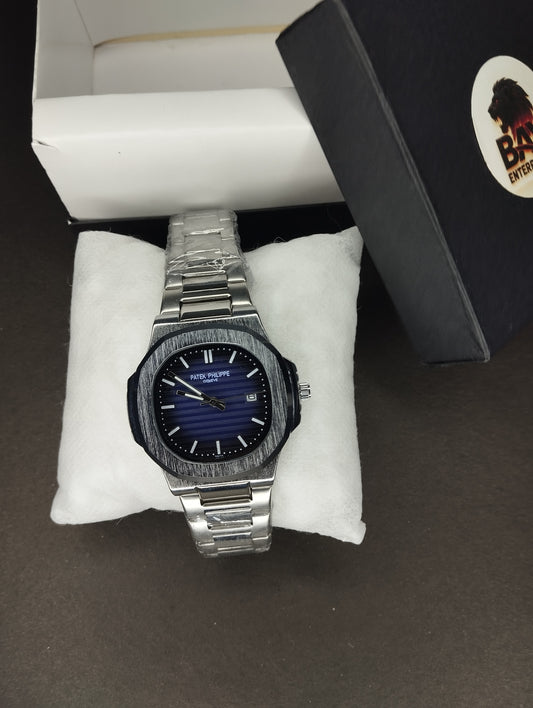 Patek Phillep blue Semi auto